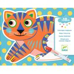 Jucarii, Copii si Bebe - Jucarii si jocuri - Jucarii & jocuri educative - Seturi pictura si desen - Set pictura cu apa Animalo-Ma, Djeco - Infinity.ro