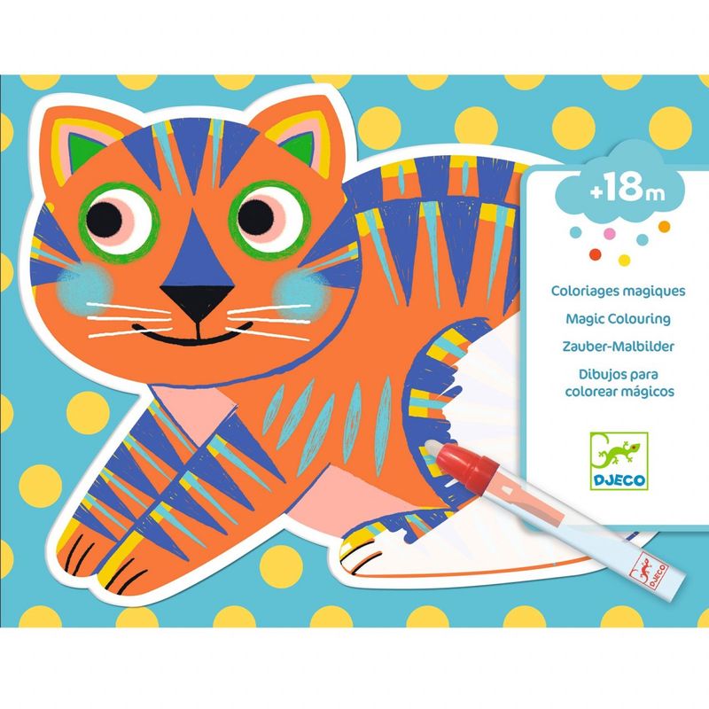 Jucarii, Copii si Bebe - Jucarii si jocuri - Jucarii & jocuri educative - Seturi pictura si desen - Set pictura cu apa Animalo-Ma, Djeco - Infinity.ro
