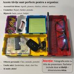 Carti si Birotica - Birotica - Accesorii de birou - Alte accesorii birou - Tavita modulara magnetica, Rosu, 9 X 4.5 cm, imprimat 3D din PLA (Bioplastic) - Infinity.ro