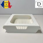 Carti si Birotica - Birotica - Accesorii de birou - Alte accesorii birou - Sertar pentru birou, Alb, 20.5 X19.5 X 5 cm, imprimat 3D din PLA (Bioplastic) - Infinity.ro