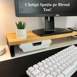 Carti si Birotica - Birotica - Accesorii de birou - Alte accesorii birou - Sertar pentru birou, Alb, 20.5 X19.5 X 5 cm, imprimat 3D din PLA (Bioplastic) - Infinity.ro