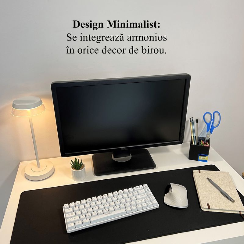Carti si Birotica - Birotica - Accesorii de birou - Suporturi accesorii birou - Suport articole birou 2 in 1, Multifunctional, Albastru/Negru, 8 CM, imprimat 3D din PLA (Bioplastic) - Infinity.ro