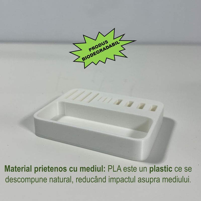 Carti si Birotica - Birotica - Accesorii de birou - Suporturi accesorii birou - Organizator 4 Memorii USB, 4 Carduri SD, 3 Carduri MicroSD + Minitavita, Multifunctional, Alb, 9 X 7 cm - Infinity.ro