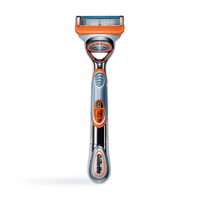 Ingrijire personala si Cosmetice - Aparate & accesorii ingrijire personala - Aparate de ras si tuns - Aparate de ras clasice - Aparat de Ras Gillette Fusion5 Power, 5 Lame Anti-Iritatie, 1 Rezerva Inclusa - Infinity.ro