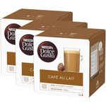 Market - Cafea si ceaiuri - Cafea - Capsule si paduri cafea - Set 3 x Capsule Nescafé Dolce Gusto Café Au Lait, 48 capsule, 480g - Infinity.ro