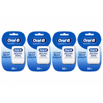 Ingrijire personala si Cosmetice - Igiena dentara - Pasta de dinti si apa de gura - Set 4 x Oral-B Pro-Expert Advanced Healthy Gums Ata Dentara Neparfumata, 50 m - Infinity.ro