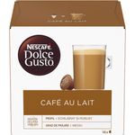 Market - Cafea si ceaiuri - Cafea - Capsule si paduri cafea - Set 3 x Capsule Nescafé Dolce Gusto Café Au Lait, 48 capsule, 480g - Infinity.ro