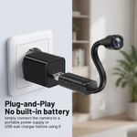 Laptop, Telefoane si Tablete - Wearables si gadgeturi - Gadgeturi - Dispozitive spionaj - Camera Spion iUni W11, Wi-Fi, Vizualizare 4K, Senzor de miscare, Slot card microSD - Infinity.ro