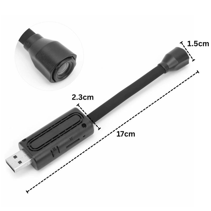 Laptop, Telefoane si Tablete - Wearables si gadgeturi - Gadgeturi - Dispozitive spionaj - Camera Spion iUni W11, Wi-Fi, Vizualizare 4K, Senzor de miscare, Slot card microSD - Infinity.ro