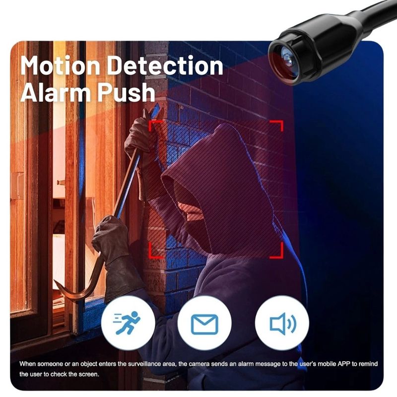 Laptop, Telefoane si Tablete - Wearables si gadgeturi - Gadgeturi - Dispozitive spionaj - Camera Spion iUni W720, Wi-Fi, Vizualizare HD, Detectare miscare, Slot card microSD - Infinity.ro