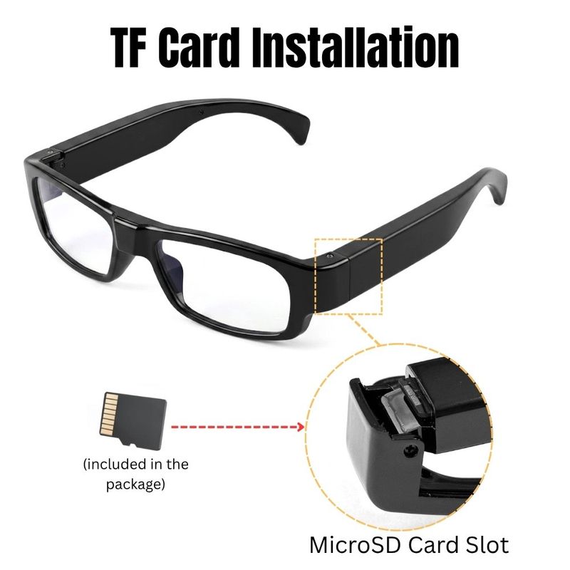 Laptop, Telefoane si Tablete - Wearables si gadgeturi - Gadgeturi - Dispozitive spionaj - Ochelari Spion cu Camera iUni G6, Full HD, 8GB - Infinity.ro