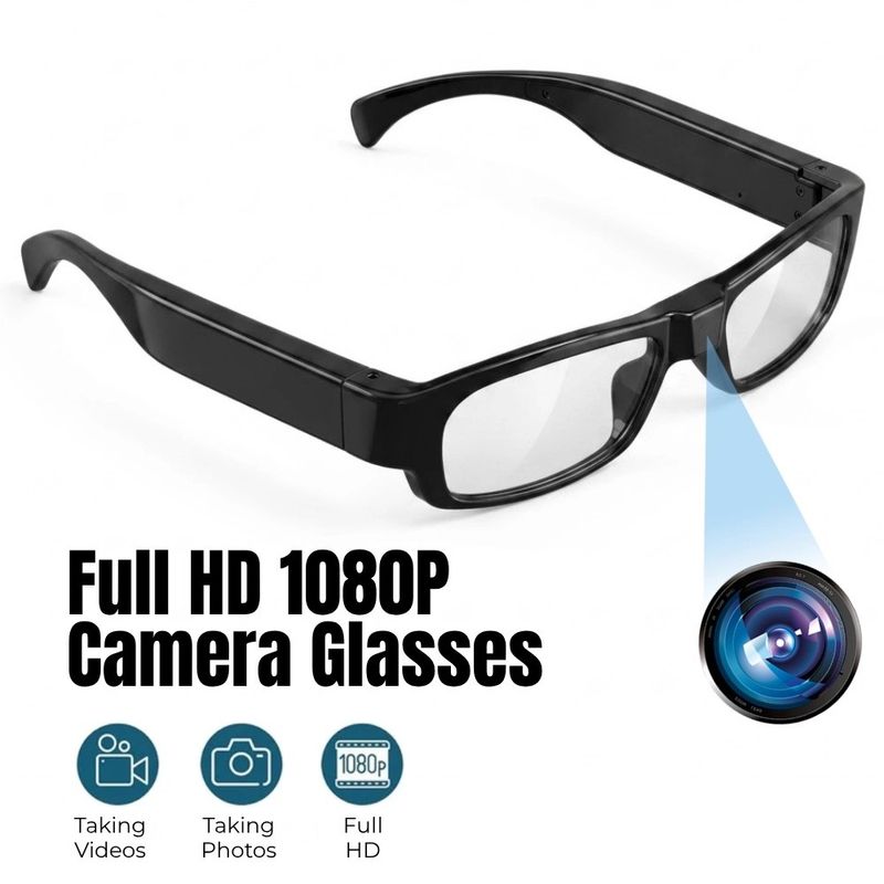 Laptop, Telefoane si Tablete - Wearables si gadgeturi - Gadgeturi - Dispozitive spionaj - Ochelari Spion cu Camera iUni G6, Full HD, 8GB - Infinity.ro