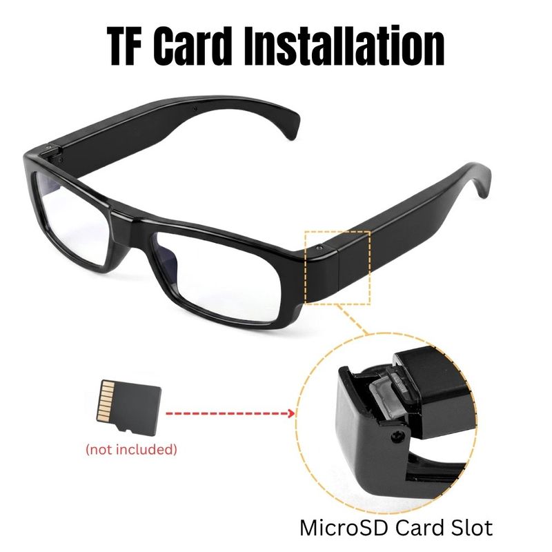 Laptop, Telefoane si Tablete - Wearables si gadgeturi - Gadgeturi - Dispozitive spionaj - Ochelari Spion cu Camera iUni G6, Full HD, Suport card microSD - Infinity.ro