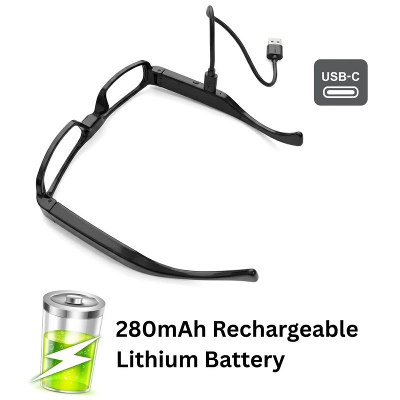 Laptop, Telefoane si Tablete - Wearables si gadgeturi - Gadgeturi - Dispozitive spionaj - Ochelari Spion cu Camera iUni G6, Full HD, Suport card microSD - Infinity.ro