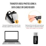 Laptop, Telefoane si Tablete - Wearables si gadgeturi - Gadgeturi - Dispozitive spionaj - Ochelari Spion cu Camera iUni G9, Full HD, Night Vision, Suport card microSD - Infinity.ro