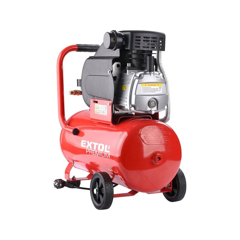 Casa si Gradina - Electrice - Echipamente electrice - Compresoare - Compresor aer lubrifiat, 1,800 W, 24 L, 8895310, 24 L, 8 bari - Infinity.ro