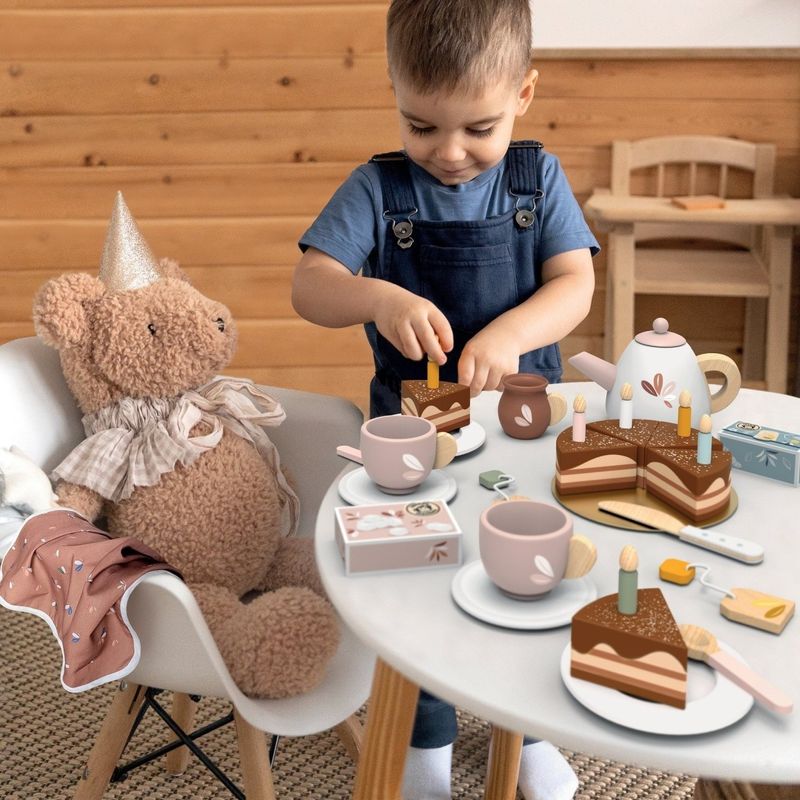 Jucarii, Copii si Bebe - Jucarii si jocuri - Jucarii de rol - Bucatarii copii - Set de ceai in valiza, Speedy Monkey - Infinity.ro