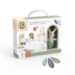Jucarii, Copii si Bebe - Jucarii si jocuri - Papusi si accesorii - Casute de papusi si mobilier - Set mobilier baie pentru casa de papusi, Speedy Monkey - Infinity.ro