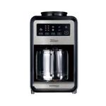 Electronice si Electrocasnice - Electrocasnice bucatarie - Preparare bauturi - Cafetiere - Cafetiera cu rasnita integrata Zilan ZLN9001, Ecran tactil, Capacitate 850 ml ( pana la 6 cesti ), Putere 640W - Infinity.ro