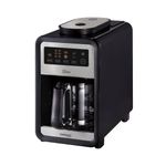 Electronice si Electrocasnice - Electrocasnice bucatarie - Preparare bauturi - Cafetiere - Cafetiera cu rasnita integrata Zilan ZLN9001, Ecran tactil, Capacitate 850 ml ( pana la 6 cesti ), Putere 640W - Infinity.ro