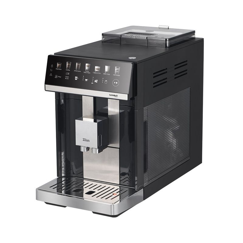 Electronice si Electrocasnice - Electrocasnice bucatarie - Preparare bauturi - Espressoare - Espressor automat cu rasnita incorporata Zilan ZLN9000, Rezervor apa 1.8L, Recipient boabe 250g, Putere 1450-1725W - Infinity.ro