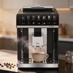 Electronice si Electrocasnice - Electrocasnice bucatarie - Preparare bauturi - Espressoare - Espressor automat cu rasnita incorporata Zilan ZLN9000, Rezervor apa 1.8L, Recipient boabe 250g, Putere 1450-1725W - Infinity.ro
