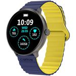 Laptop, Telefoane si Tablete - Wearables si gadgeturi - Wearables - Smartwatch-uri - Ceas inteligent, Canyon, Jacky SW-69, 1,30", Albastru/Galben - Infinity.ro