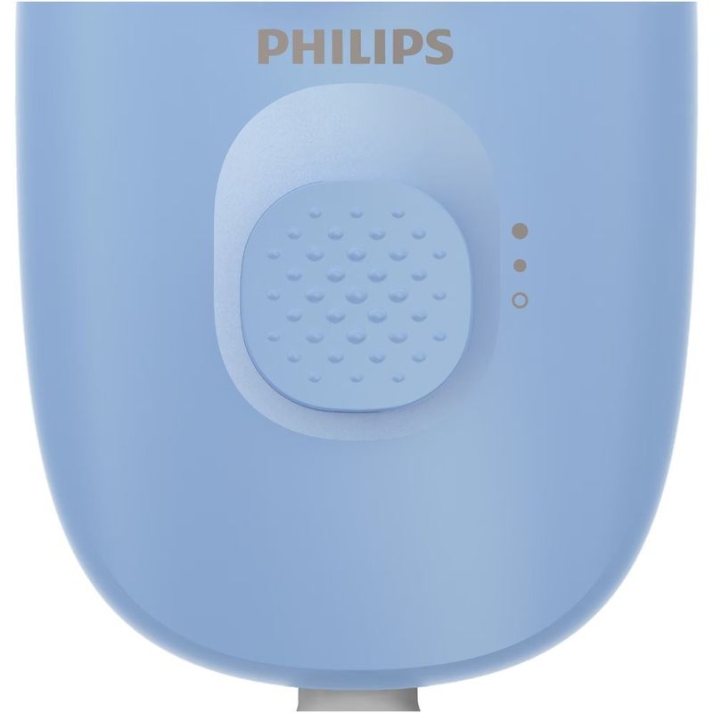 Ingrijire personala si Cosmetice - Aparate & accesorii ingrijire personala - Epilatoare si accesorii - Epilatoare - Epilator Philips Seria 4000 BRE247/00, 2 setari de viteza, cap de epilare lavabil, 4 accesorii, lumina LED, Albastru - Infinity.ro