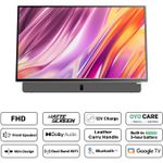 TV, Audio-Video si Foto - Televizoare - Televizor portabil METZ LED 24MPE7000, 60 cm, Smart Google TV, adaptor alimentare 12V, Full HD, Clasa E - Infinity.ro