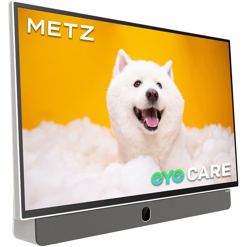 TV, Audio-Video si Foto - Televizoare - Televizor portabil METZ LED 24MPE7000, 60 cm, Smart Google TV, adaptor alimentare 12V, Full HD, Clasa E - Infinity.ro
