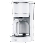 Electronice si Electrocasnice - Electrocasnice bucatarie - Preparare bauturi - Cafetiere - Cafetiera cu Filtru Adler 1.5l 900W Mentinere la Cald Alb - Infinity.ro