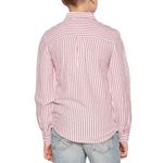 Fashion, accesorii si bijuterii - Copii - Imbracaminte copii - Bluze si camasi copii - Camasa baieti Tommy Hilfiger KB0KB09630T 10 ani 140 CM Rosu | Alb - Infinity.ro