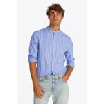 Fashion, accesorii si bijuterii - Barbati - Imbracaminte - Camasi barbati - Camasa barbati Tommy Jeans DM0DM20893 M INTL Albastru - Infinity.ro