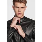 Fashion, accesorii si bijuterii - Barbati - Imbracaminte - Jachete si geci barbati - Geaca din imitatie de piele guess Biker M3RL16 Negru M INTL - Infinity.ro