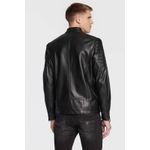 Fashion, accesorii si bijuterii - Barbati - Imbracaminte - Jachete si geci barbati - Geaca din imitatie de piele guess Biker M3RL16 Negru M INTL - Infinity.ro