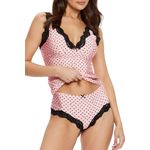 Fashion, accesorii si bijuterii - Femei - Lenjerie si pijamale femei - Lenjerie intima femei - Set lenjerie intima GUESS O4BG01 Roz M INTL - Infinity.ro
