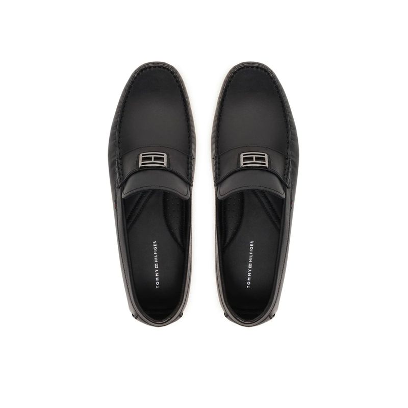 Fashion, accesorii si bijuterii - Barbati - Incaltaminte barbati - Mocasini barbati - Mocasini Tommy Hilfiger Hardware Driver FM0FM05838 Negru 42 EU - Infinity.ro