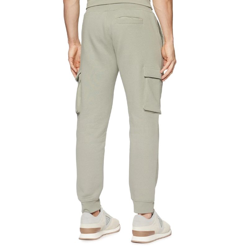 Fashion, accesorii si bijuterii - Barbati - Imbracaminte - Pantaloni barbati - Pantaloni trening barbati Guess Z4YB08 S INTL Verde deschis - Infinity.ro