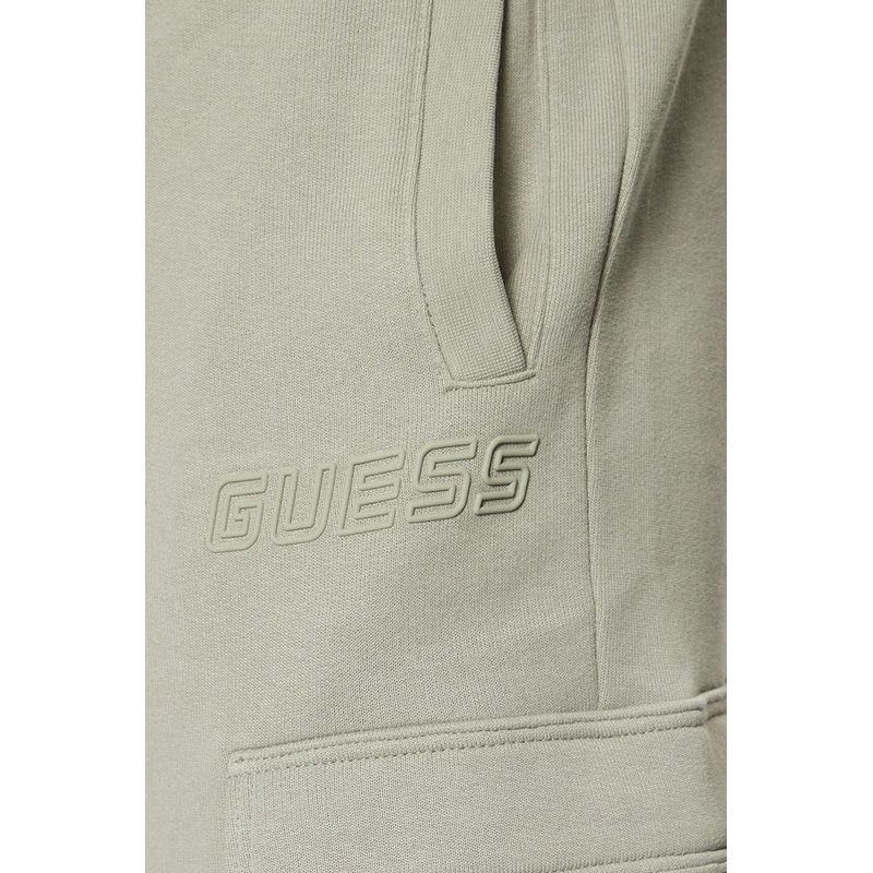 Fashion, accesorii si bijuterii - Barbati - Imbracaminte - Pantaloni barbati - Pantaloni trening barbati Guess Z4YB08 S INTL Verde deschis - Infinity.ro