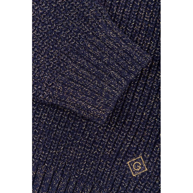 Fashion, accesorii si bijuterii - Femei - Imbracaminte femei - Camasi si bluze femei - Pulover dama Gant 4806123 S INTL Bleumarin - Infinity.ro