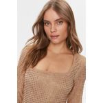 Fashion, accesorii si bijuterii - Femei - Imbracaminte femei - Rochii femei - Rochie dama cocktail Guess W4RK46 S INTL Bej - Infinity.ro