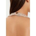 Fashion, accesorii si bijuterii - Femei - Imbracaminte femei - Salopete femei - Salopeta dama Guess W5RD77 S INTL Bej - Infinity.ro