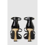 Fashion, accesorii si bijuterii - Femei - Incaltaminte femei - Sandale femei - Sandale de dama piele naturala Karl Lagerfeld KL32001 38 EU Negru - Infinity.ro