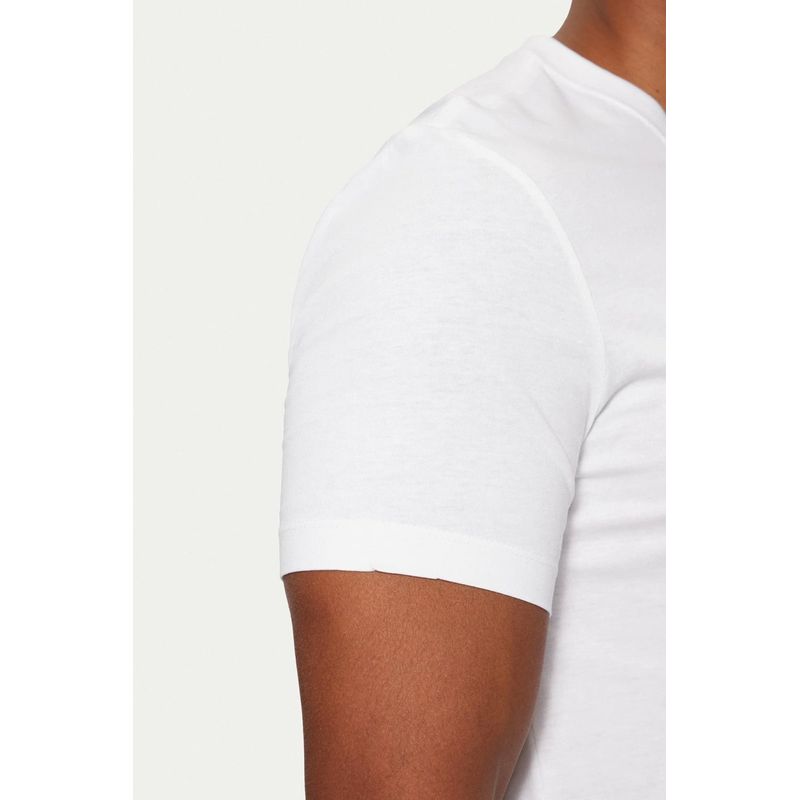 Fashion, accesorii si bijuterii - Barbati - Imbracaminte - Tricouri si bluze barbati - Tricou barbati Calvin Klein Jeans J30J320936 S INTL Alb - Infinity.ro
