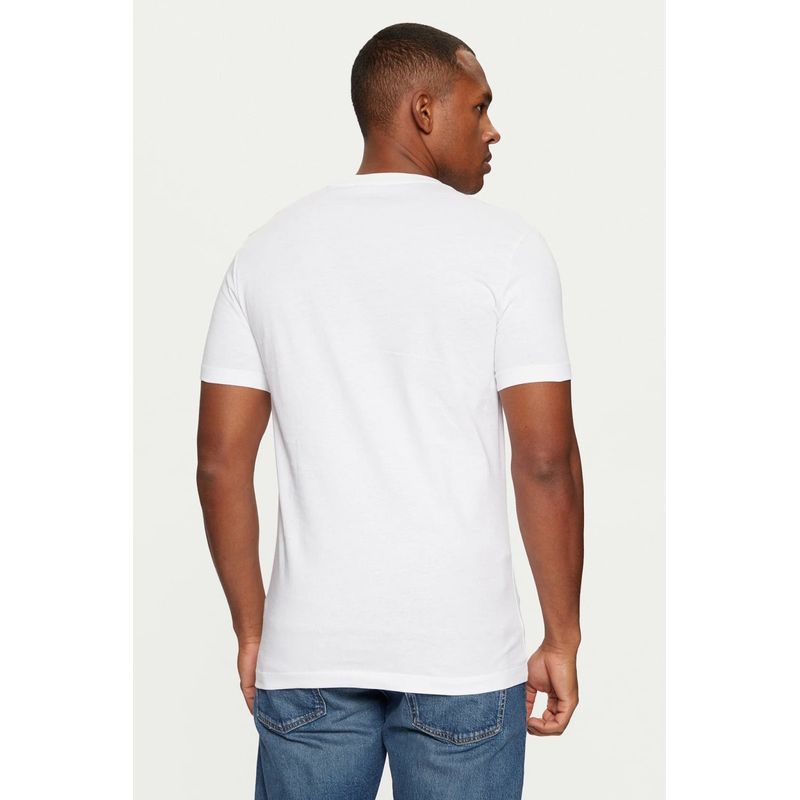 Fashion, accesorii si bijuterii - Barbati - Imbracaminte - Tricouri si bluze barbati - Tricou barbati Calvin Klein Jeans J30J320936 S INTL Alb - Infinity.ro