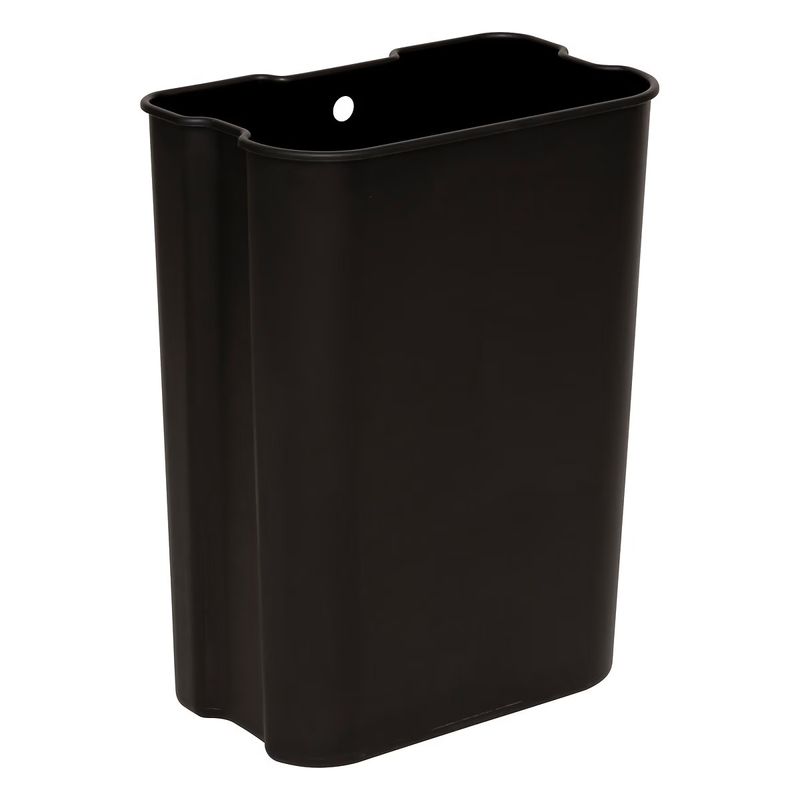 Casa si Gradina - Mobilier - Organizare si depozitare - Cosuri de gunoi - Cos de gunoi cu pedala din otel inoxidabil mat, 50L, galeata interioara detasabila, 45x35x61 cm, argintiu - Infinity.ro