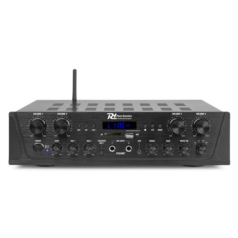TV, Audio-Video si Foto - Home cinema si Soundbar - Sisteme audio - Sistem Audio 4 boxe JBL Control 1 Pro + amplificator Bluetooth, FM, USB - Infinity.ro