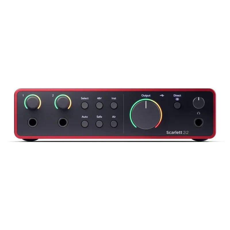 TV, Audio-Video si Foto - Home cinema si Soundbar - Sisteme audio - Interfata Audio Focusrite Scarlett 2i2 4th Generation - Infinity.ro