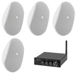 TV, Audio-Video si Foto - Home cinema si Soundbar - Sisteme audio - Set 4 boxe cu amplificator bluetooth Dap Audio WMS6-W, USB - Infinity.ro