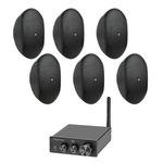 TV, Audio-Video si Foto - Home cinema si Soundbar - Sisteme audio - Sistem ambiental 6 boxe DAP WMS4-B + amplificator Bluetooth, 2x50W - Infinity.ro